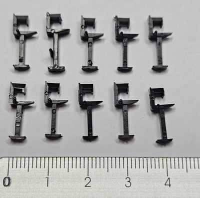 10x Spur N Standard Kupplung extra lange Version K35
