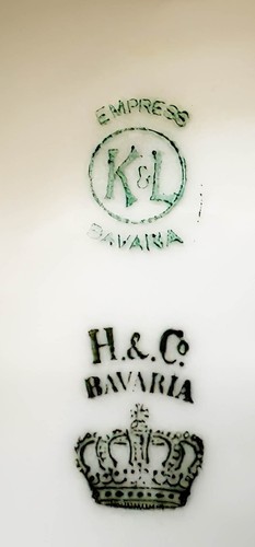 Beautiful, rare, Vintage H&Co Bavaria Dinnerware Set. Made in Germany! - Picture 21 of 21