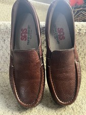 SAS Tripad Comfort Womens Shoes Size 6 l/2 M Brown Leather Loafer