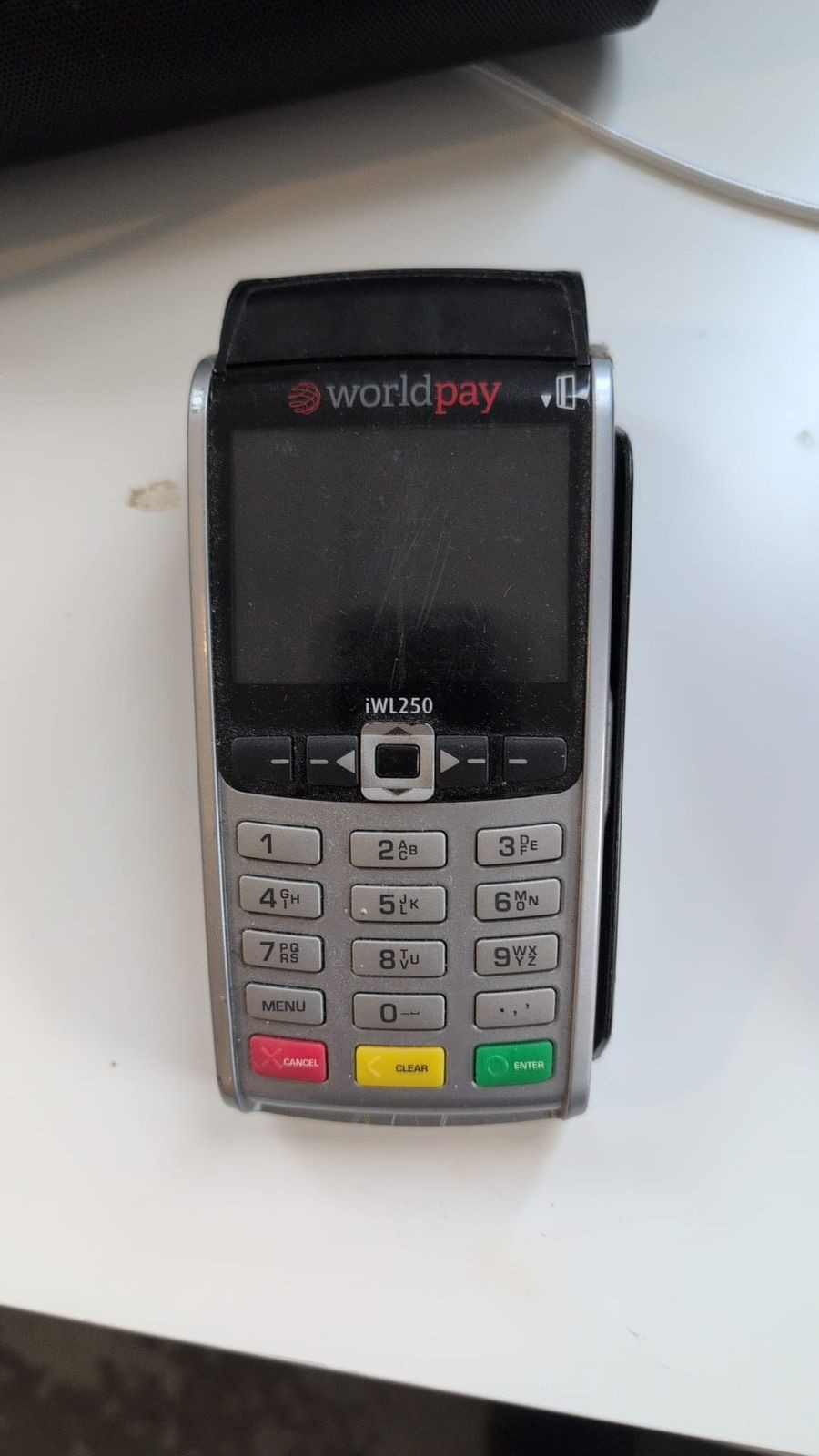 world pay card machine