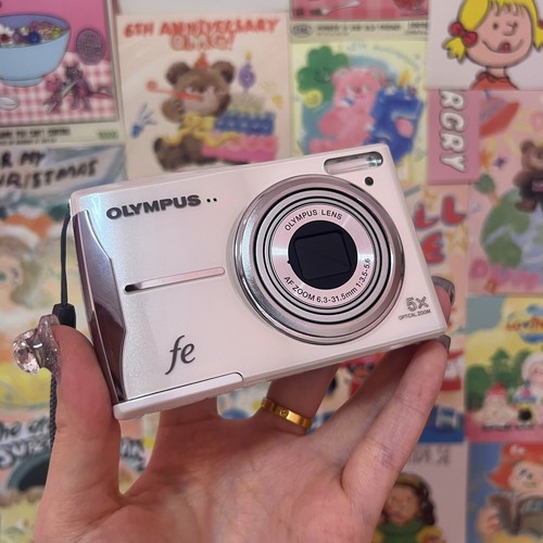 Olympus FE-46 Digitalkamera 5x optischer Zoom 12,1 MP 720p HD Videoaufnahme - Bild 3 von 6