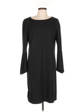 Lafayette 148 New York Women Black Casual Dress L