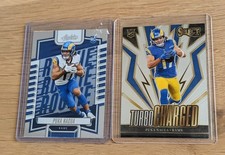 Puka Nacua 2023 RC Lot - Select Turbocharged Prizm + Absolute Rookie #189 Rams