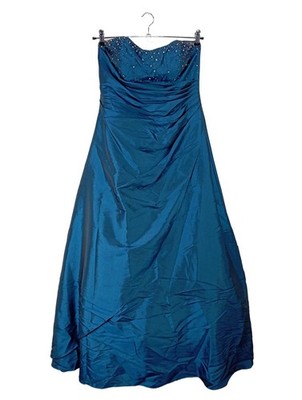 MAGIC NIGHTS Ballkleid Damen Kleid Gr. DE 38 blau Elegant