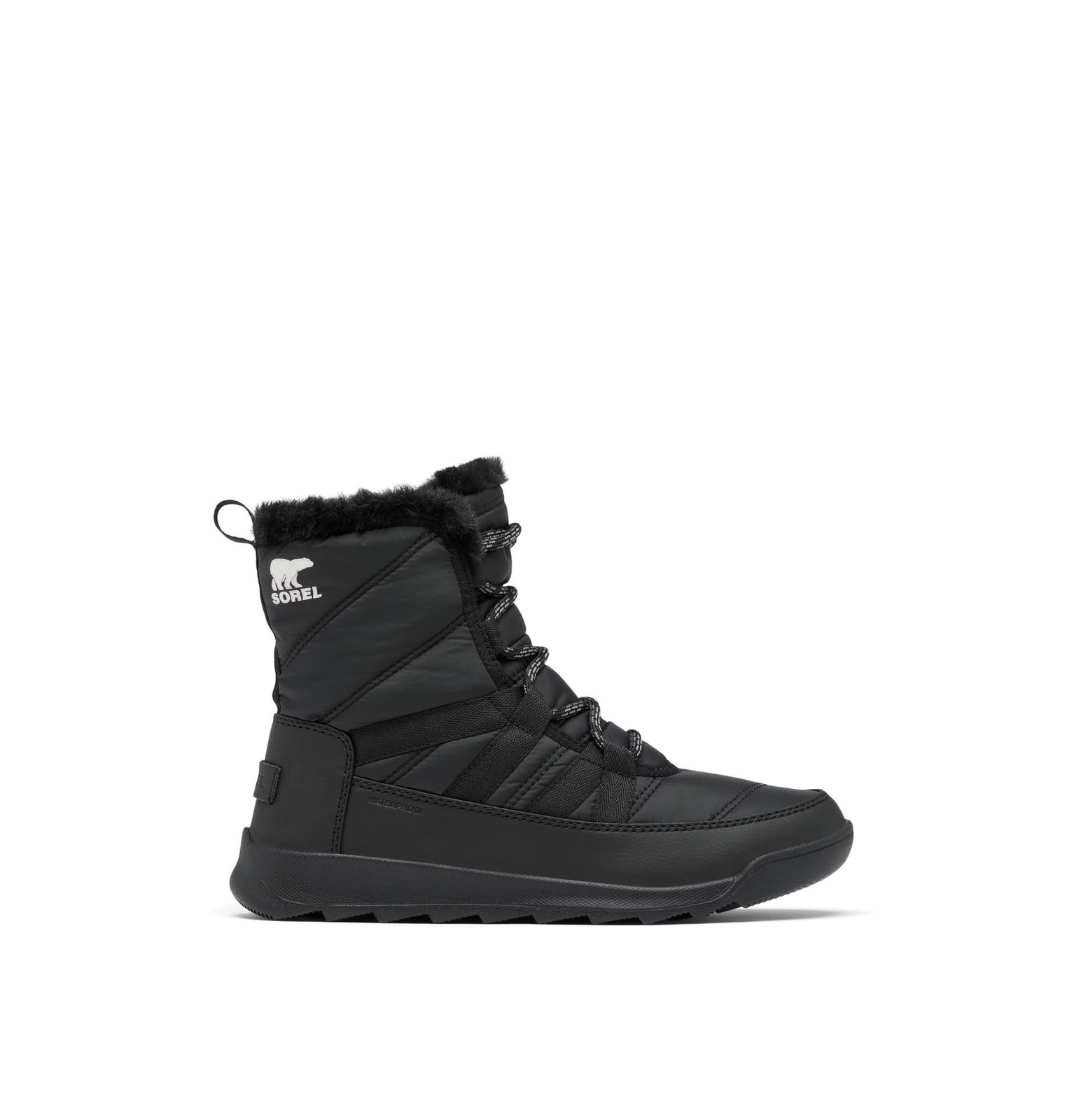 SOREL Women's Whitney ll Plus Lace Waterproof Boot - Black, Quarry - 6 image 4