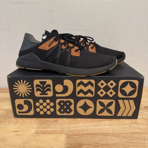 OluKai Mio Li Men’s Athletic Shoes Size 10.5 Lava Rock/Lava Rock New with Box