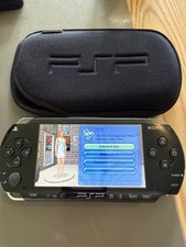 Sony PSP 1001 Black Handheld Game System and games bundle