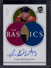2021-22 The Cup Sam Reinhart The Basics Patch Auto 3-Color SSP /15