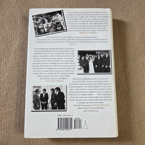 Me and a Guy Named Elvis, Jerry Schilling, SIGNED, 1st Edition/1st, 2006, HC/DJ - Picture 3 of 16