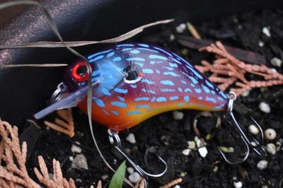 Howell Custom Lures - Midnight Gill - Custom Painted Fishing Lures Swimbait Bass