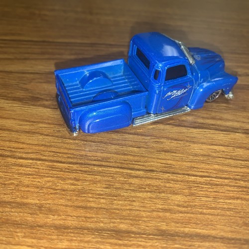 Hot Wheels La Troca Chevy Lowrider bambino blu scamosciato cemento cruiser 2000. Sciolto - Foto 7 di 13