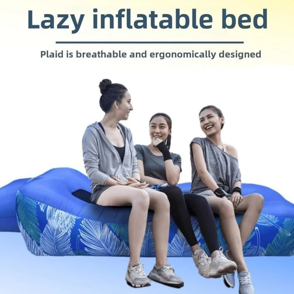 AeroLounge Go – Compact Pump-Free Inflatable Lounger, Portable, Waterproof - Image 2 of 4