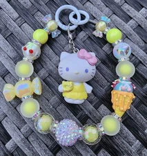 Keychain, Bag Charm, Purse Charm, Phone Charm, Bag Clip - Sweet Hello Kitty