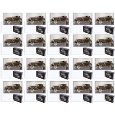 BCW 8.5x5.5 Topload Holders – 25 Holders per Pack, 20 Packs (500 pcs)