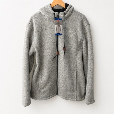Rugged Elements Men's Fleece-Lined Full Zip Mountain Fleece Hoodie Medium