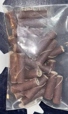 (25) 3M 1/4” X 1” X 1/8” 341D Cartridge Roll 96963 Aluminum Oxide P180 Very Fine