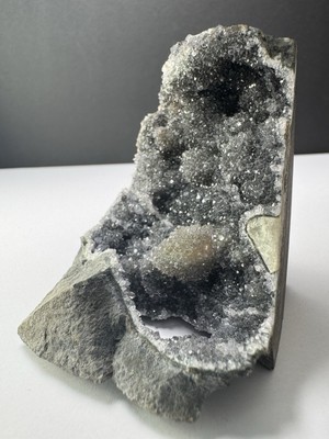 Black Amethyst w Calcite - 144g - US SELLER