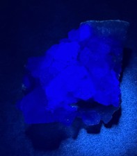 Crystal 64g Green Fluorite UV Reactive Mineral Specimen Cluster