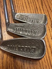 Spalding Executive 5-7-9 Iron RH Steel Regular Needs new Grips --tape measure