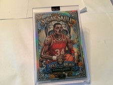 2026 Wild Card HAKEEM OLAJUWON The National Exclusive Day Of The Dead 1/1 TRUE