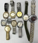 Lot  Vintage Timex Mens Watches Mechanical Hand Wind Automatic Parts Fix 4