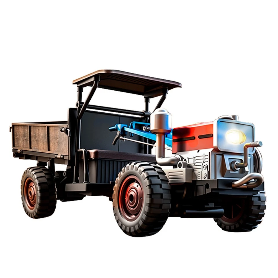 JJRC C8836 RC Tractor 1/14 2.4Ghz Rear Panels Can Be Opened RC Farm Vehicle Toys - Image 3 of 4