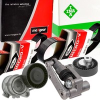 Gates 4PK860 6PK1540 Keilrippenriemen-Satz + Spanner FüR BMW E46 E39