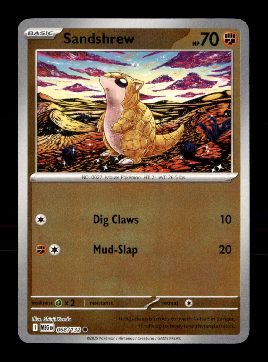 Sandshrew In Pokémon Individual Trading Cards for sale | eBay
