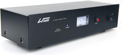 Hifi Netzfilter W-6000B, 7 Mehrfach Steckdosen Mit Spannungsmesser, Überspannung