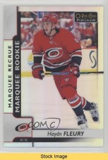 2017-18 O-Pee-Chee Platinum Marquee Rookies Rainbow Haydn Fleury #191 READ z6b