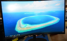 Samsung C27T550FDN 27in Curved FHD Monitor 1080p HDMI Display READ 