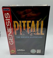 Pitfall: The Mayan Adventure Genesis Brand New Factory Sealed Loose Cartridge