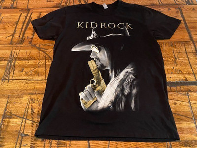 Kid Rock 2015 First Kiss Cheap Date Tour Official Concert T Shirt Size Large L