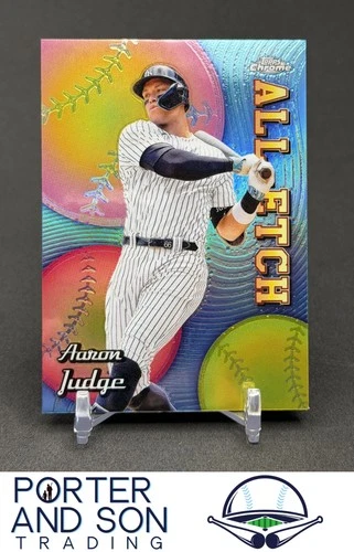 Aaron Judge Chrome All-Etch 2024 Topps Chrome #CAE-6 Yankees Baseball Card