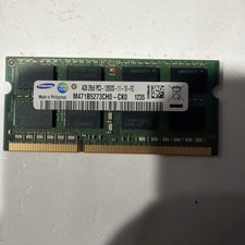 Samsung PC3-12800 4 GB DDR3 1600 MHz PC3-12800 DDR3 Memory M471B5273CH0-YK0 