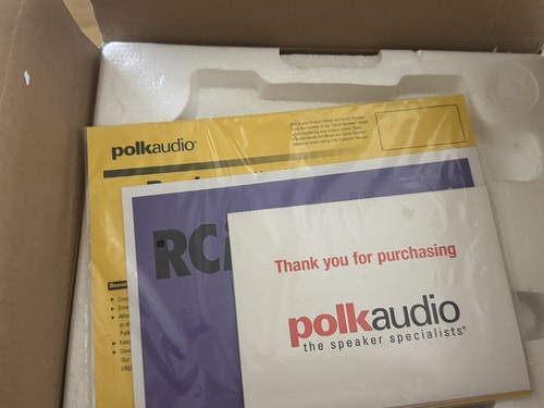 Polk Audio RC80i 8" 2-Way Speakers Pair In-Ceiling/Wall - Picture 4 of 6