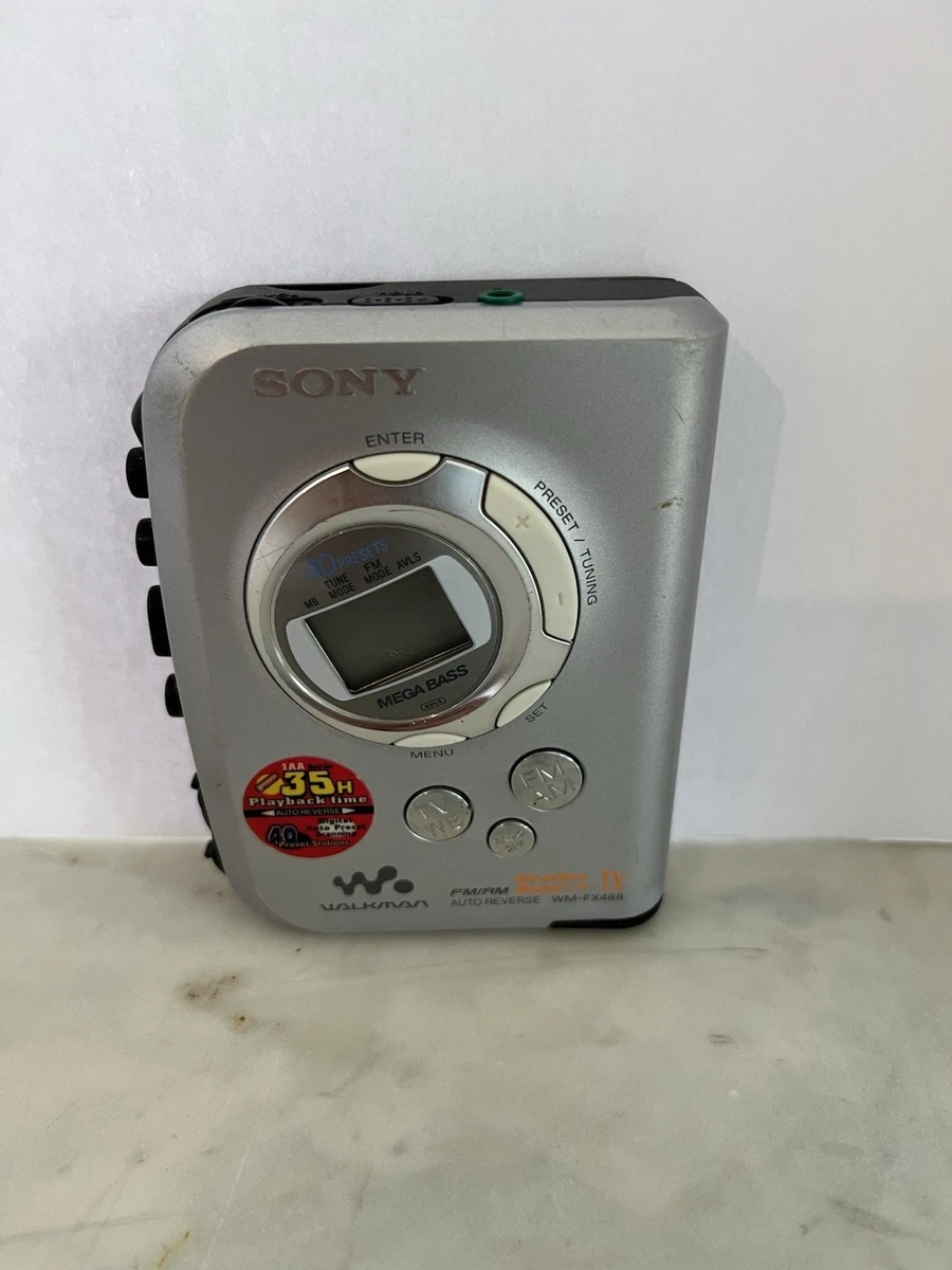 Sony Walkman Cassette Player Mega Bass for sale | eBay