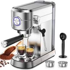 Espresso Machine,Expresso Coffee Machines,Espresso Maker with Milk Frother St...