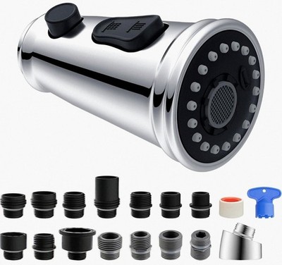 Universal Pull Down Kitchen Faucet Head Replacement