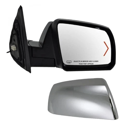 Chrome Signal Heated Side View Mirror RH Right Passenger Side for 2007-13 Tundra