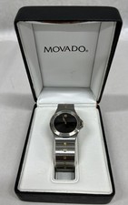Movado Museum watch Men 34mm Black Dial Two Tone Round 86.A2.877.2
