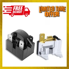 Refrigerator Starter Relay QP2-4.7 PTC Starter 3Pin and Refrigerator Compressor