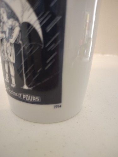 Morton Salt Advertising Mug 1914 - Picture 2 of 3