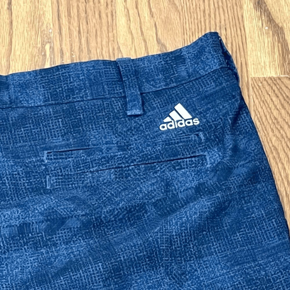 Adidas Blue Patterned Climalite Flat Front Perfor… - image 6