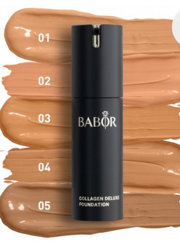 ORIGINAL BABOR Collagen Deluxe Foundation 30ml. 05 SUNNY SHADE FULL COVERAGE - Picture 7 of 8
