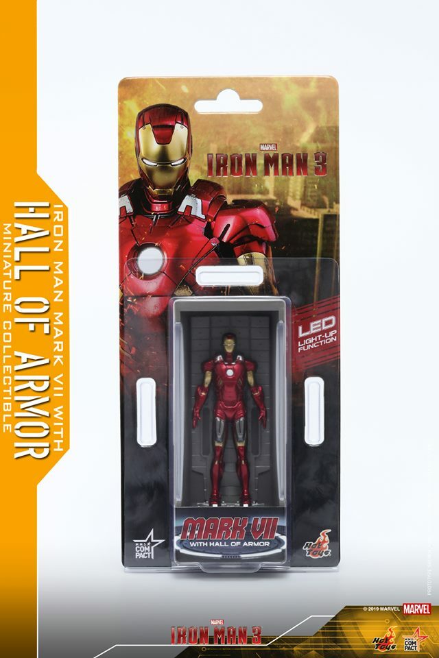 最も Hot Miniature Armor of Hall 3 Man Iron Marvel Toys その他