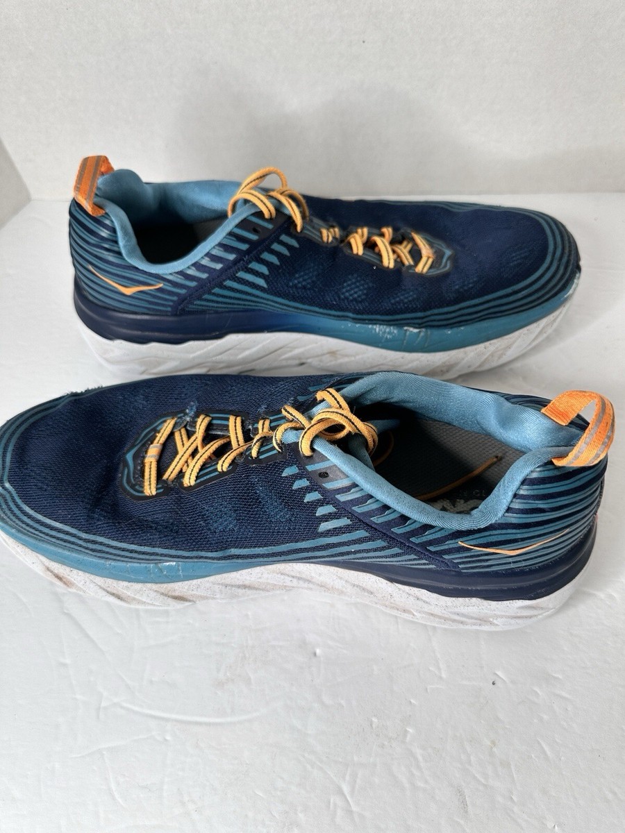 Hoka One One Bondi 6 Mens Iris/Storm Blue Athletic Shoes  display picture 2
