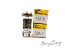 2 Vintage ECG Sylvania 6AD10 Compactron Dissimilar Double Pentode TV Audio Vacuu