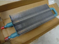 Universal 2 Pass Tube Fin Fluid Cooler Oil Transmission Power Steering Compact⭐