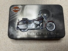 Harley Davidson Playing Cards 2 Decks in Collectible Tin -